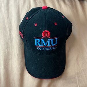 RMU Robert Morris colonials baseball hat cap college football basketball